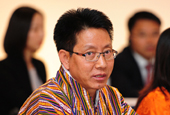 Keynote speech by Bhutanese Minister of Home and Cultural Affairs 