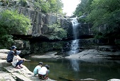 Avoid summer heat at waterfalls