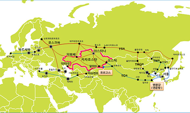 Eurasia railroad facilitates faster Korea-Kazakhstan industrial transport 