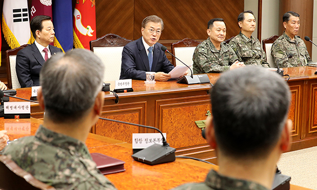 'As president, I will expand military capabilities' 