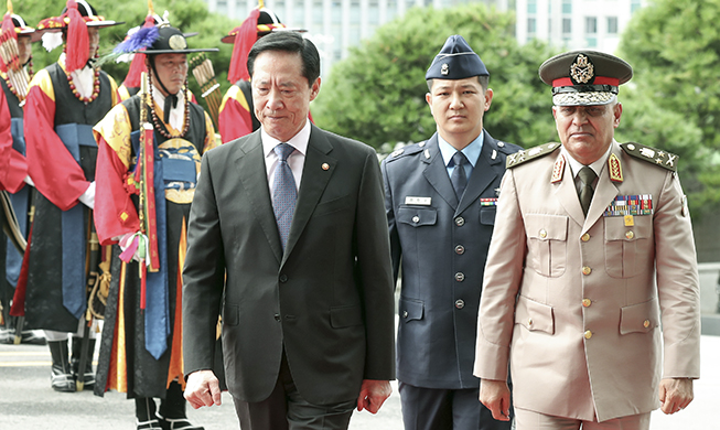 Korea, Egypt discuss strengthening military cooperation