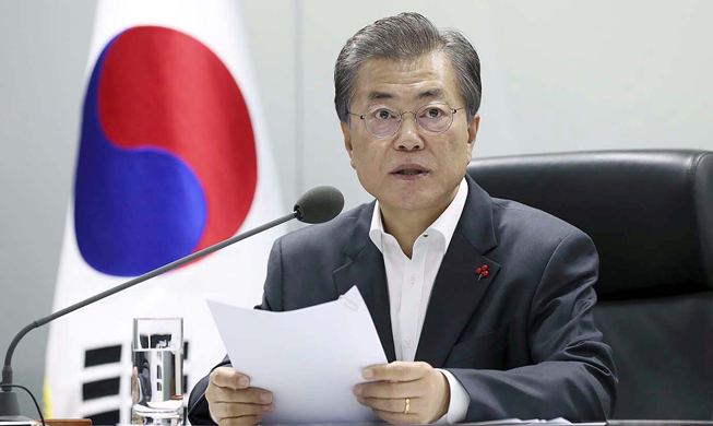 President condemns NK for reckless provocations