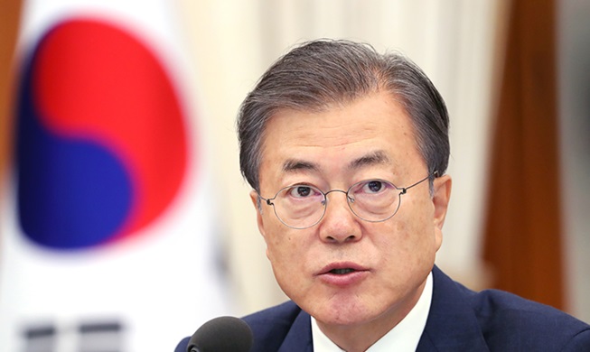 President Moon contributes op-ed to leading German daily