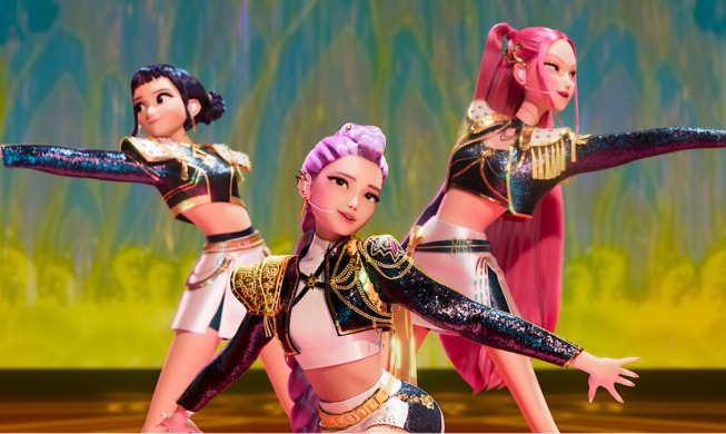 Songs from animated K-pop film rule Spotify daily chart in US