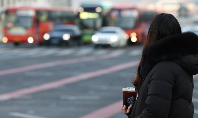 AFP covers Korea's love for iced Americano even in frigid weather