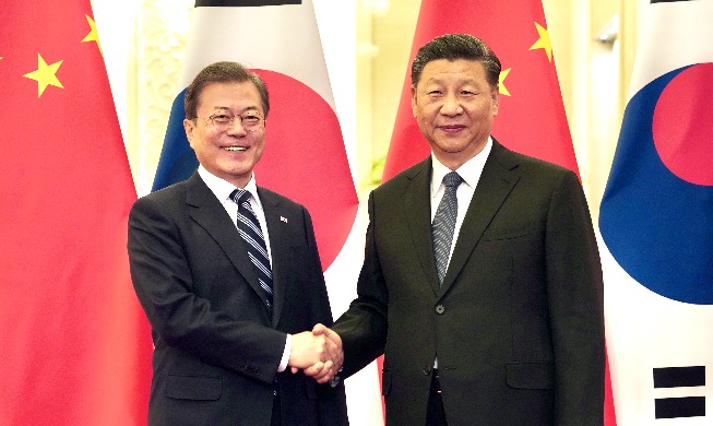 🎧 President Moon receives birthday greeting from Chinese counterpart Xi