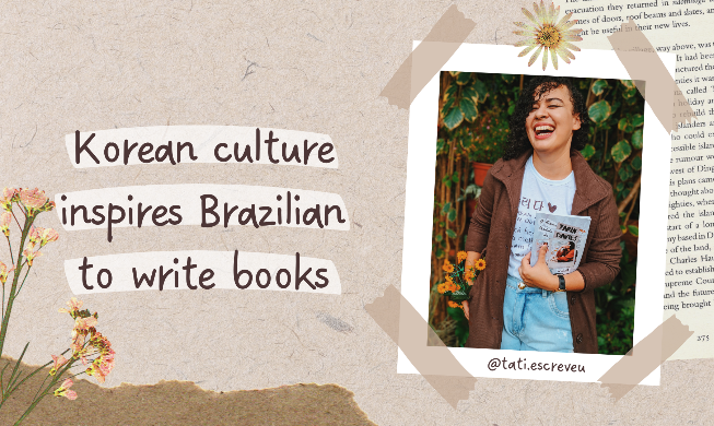 Brazilian author writes 3 novels inspired by her love of Korea