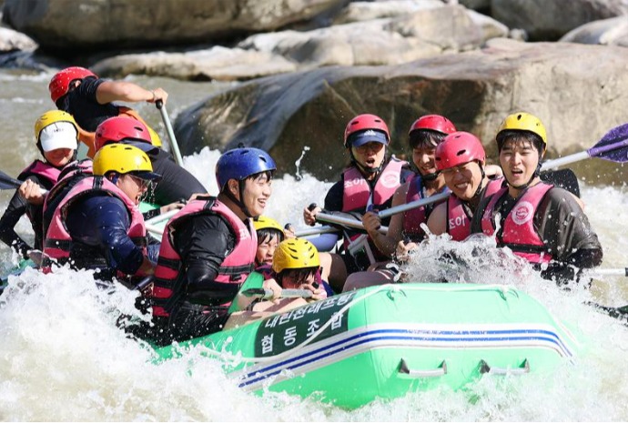 White water rafting