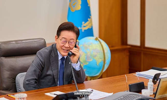 President Lee, New Zealand agree to cooperate in Mideast crisis