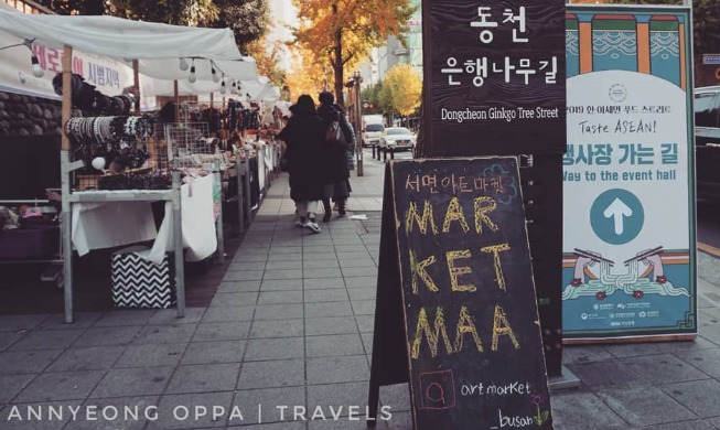 Get artsy at Art Market in Jeonpo-dong, Busan