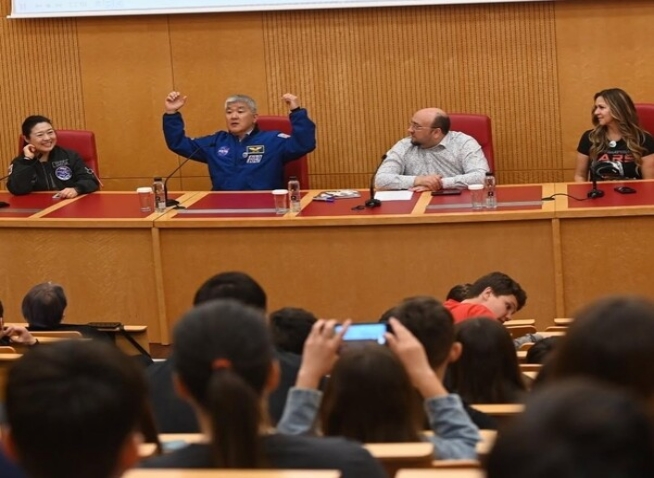 Korea's first astronaut Yi SY speaks at SpaceFest in Romania
